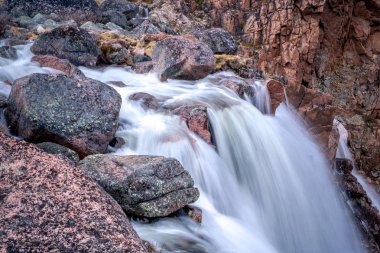 Teriberka, Rusya'nın kuzeyi, kuzey şelaleleri