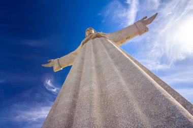 Jesus Christ Monument Cristo-Rei Lisboa in Lisbon, Portugal