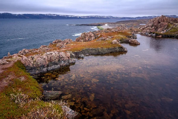 Stony Bay of the Barents Sea — Stock Photo, Image