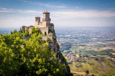 Rocca della guaita, san marino, İtalya en eski kale.