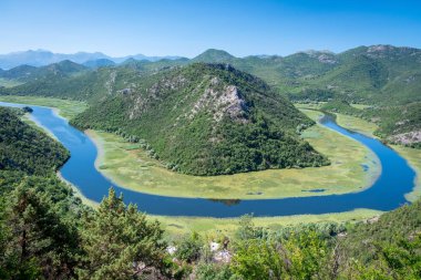 Karadağ, Skadar Vadisi'nin Crnojevica nehri scutari gölü milli parkıiçine