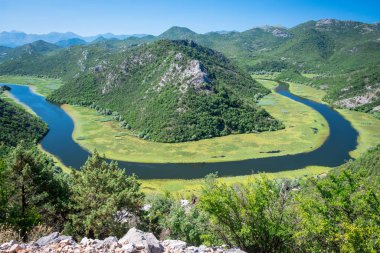 Karadağ, Skadar Vadisi'nin Crnojevica nehri scutari gölü milli parkıiçine
