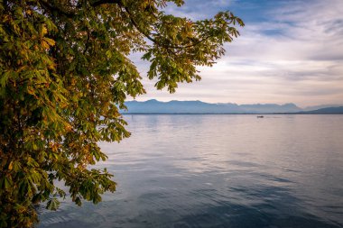 Lindau Gölü Güvertesi, Almanya, Bodensee
