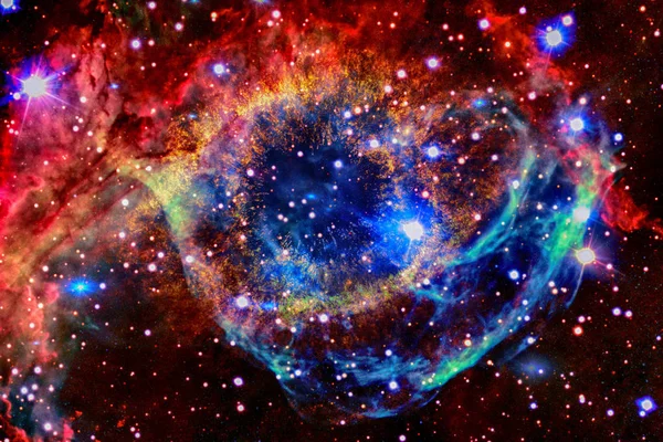 Renkli Bulutsusu, uzayda. Nasa tarafından döşenmiş bu görüntü unsurları.