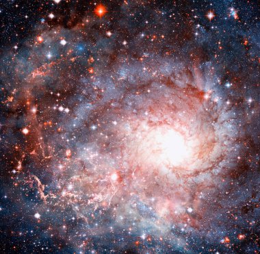 Derin uzay müthiş nebulada. Bu görüntü döşenmiş Nasa tarafından unsurları.