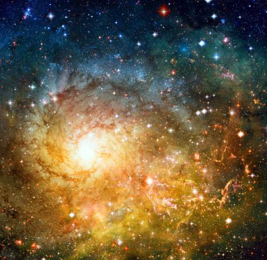 Derin uzay müthiş nebulada. Bu görüntü döşenmiş Nasa tarafından unsurları.