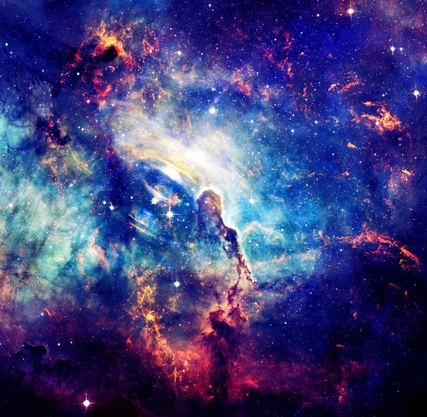 Belle Galaxie Éléments Cette Image Fournis Par Nasa — Photo