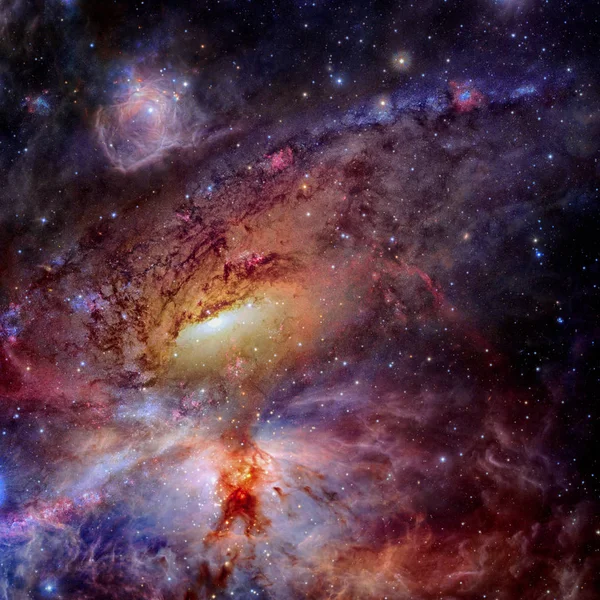 Campo Estelar Nebulosa Espaço Exterior Elementos Desta Imagem Fornecidos Pela — Fotografia de Stock