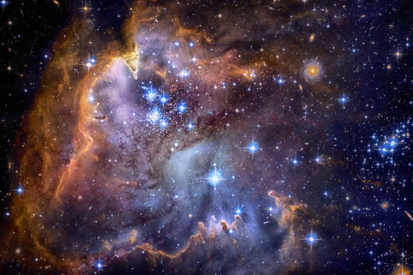 Galaxie Und Nebel Weltall Elemente Dieses Bildes Von Der Nasa — Stockfoto