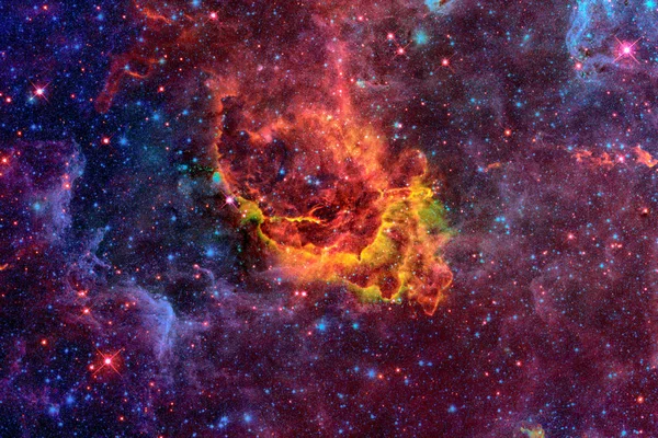 Amazing Nebula Deep Space Elements Image Furnished Nasa — Stock Photo, Image