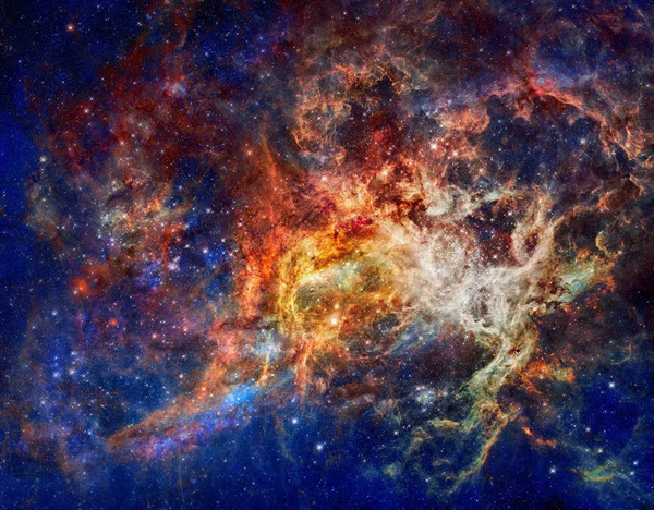 Galaxie Und Nebel Weltall Elemente Dieses Bildes Von Der Nasa — Stockfoto