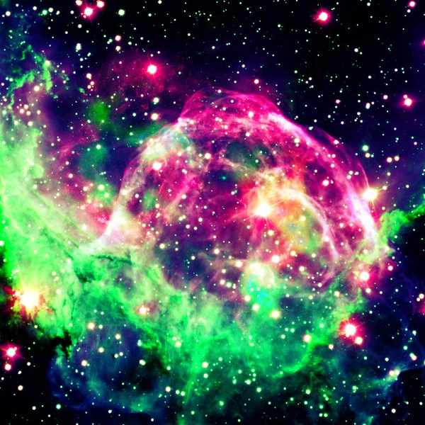 Kolorowe Galaktyka Spiralna Przestrzeni Kosmicznej Elementy Tego Obrazu Dostarczone Przez — Zdjęcie stockowe