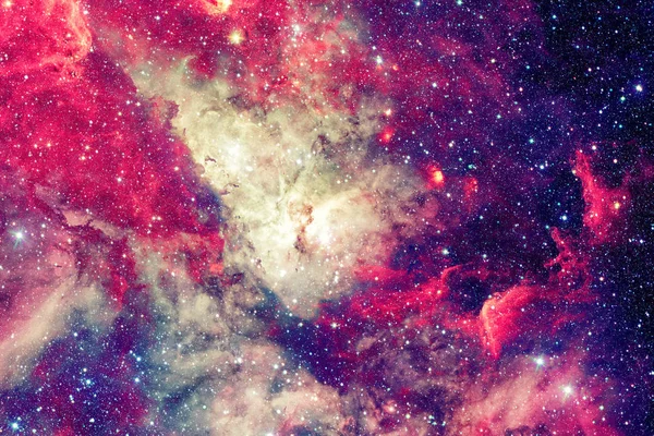 Vackra Nebulosa Med Stjärnor Delar Denna Bild Från Nasa — Stockfoto