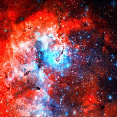 Güzel galaksi. Bu görüntünün elementleri NASA tarafından desteklenmektedir