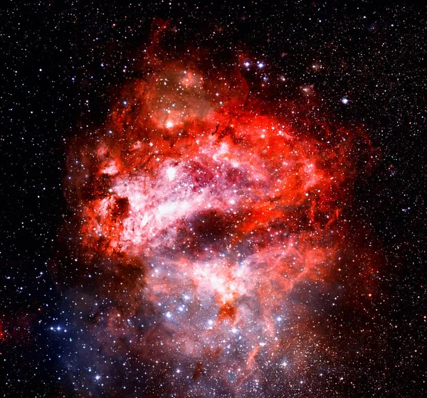 Nebel und viele Sterne im Weltall. Elemente dieses Bildes von der nasa — Stockfoto