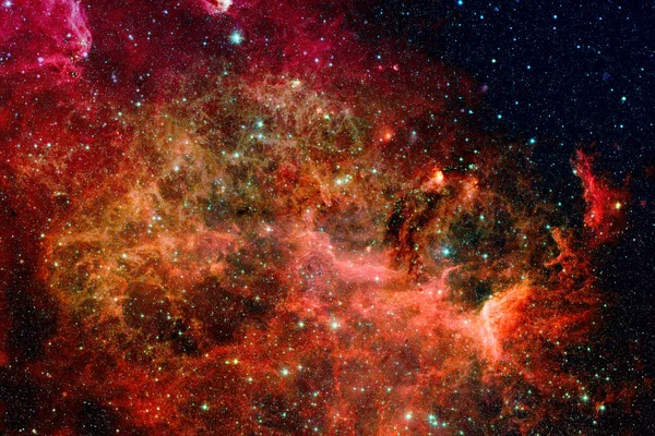 Derin Uzay Nebulada Nasa Tarafından Döşenmiş Görüntü Unsurları — Stok fotoğraf