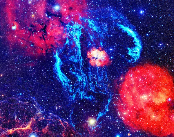 Stars Nebula Elements Image Furnished Nasa — Stock Photo, Image