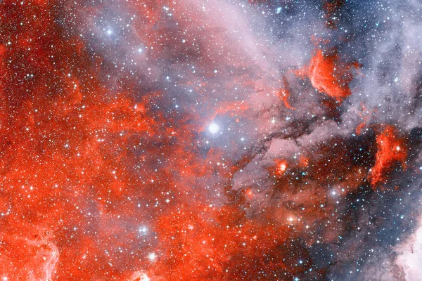 Nebulae Many Stars Outer Space Elements Image Furnished Nasa — Stock Photo, Image