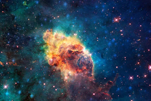 Carina Nevel in de ruimte. Elementen van deze afbeelding geleverd door NASA. — Stockfoto