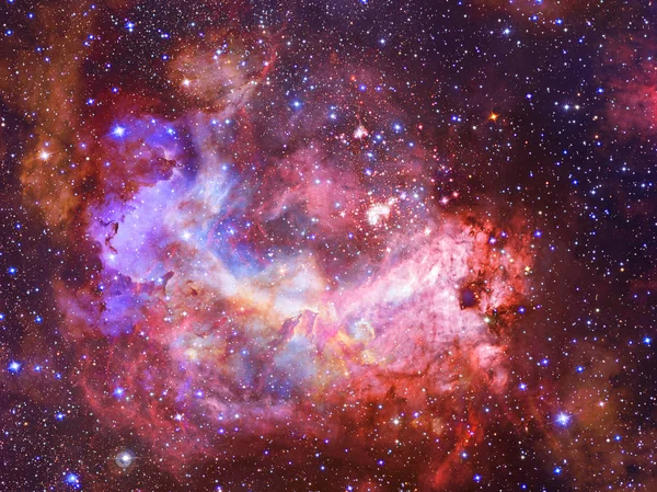 Fantasztikus galaxis a csillagok. Ez a kép berendezett a Nasa elemei. — Stock Fotó