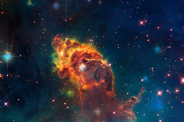 Nebulosa Carina Espacio Exterior Elementos Esta Imagen Proporcionados Por Nasa — Foto de Stock