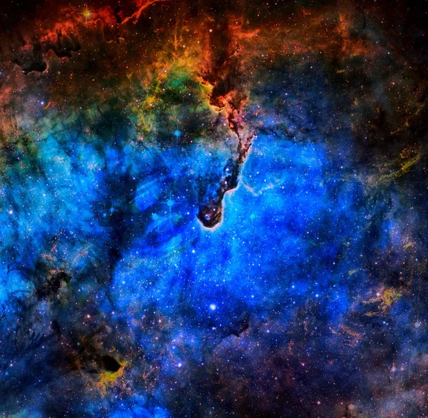 Impresionante Nebulosa Espacio Profundo Elementos Esta Imagen Proporcionados Por Nasa — Foto de Stock