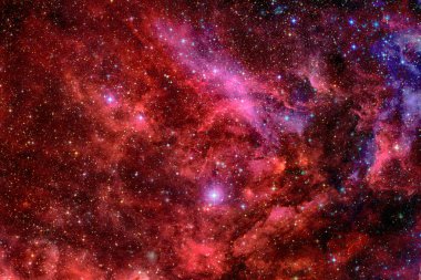 Derin uzay nebulada. Nasa tarafından döşenmiş bu görüntü unsurları.