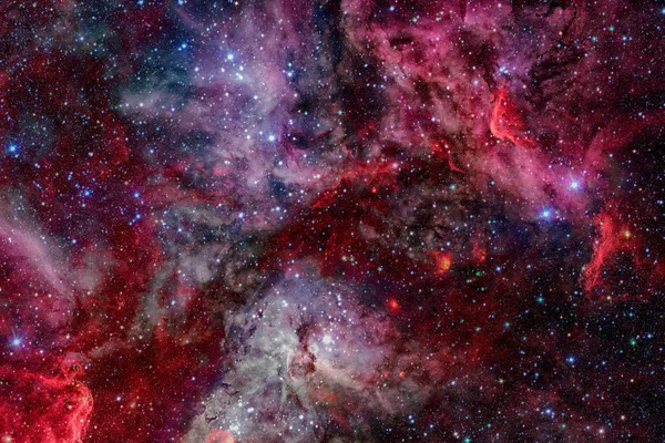 Färgglad Rymdnebulosa Med Stjärnor Delar Denna Bild Tillhandahålls Nasa — Stockfoto