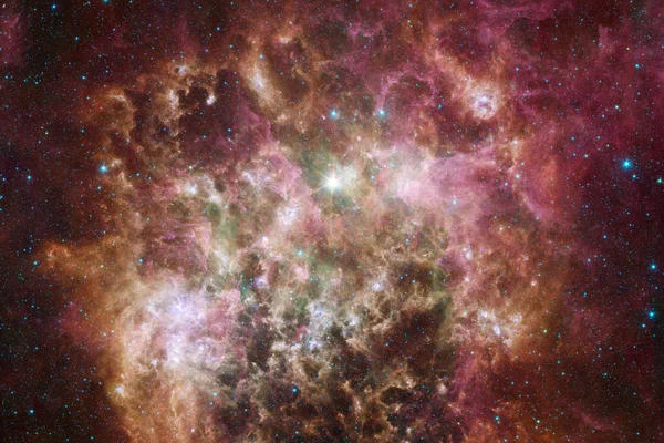 Unglaublich Schöne Galaxie Viele Lichtjahre Von Der Erde Entfernt Elemente — Stockfoto
