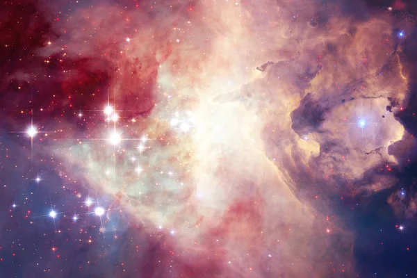 Nebulosa Belo Universo Infinito Impressionante Para Papel Parede Impressão Elementos — Fotografia de Stock