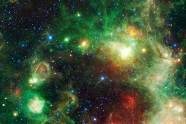 Wunderschöne Galaxie Irgendwo Weltraum Elemente Dieses Bildes Von Der Nasa — Stockfoto