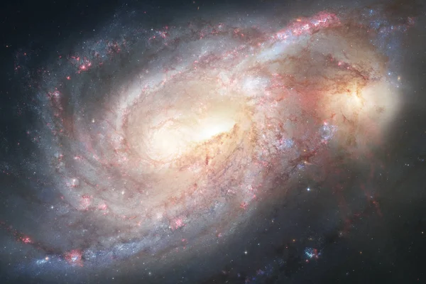 Galaxy Valahol Mély Űrben Szépség Világegyetem Kép Nasa Berendezett Elemei — Stock Fotó