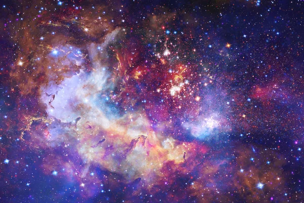 Kosmische Landschap Awesome Sciencefiction Behang Elementen Van Dit Beeld Ingericht — Stockfoto