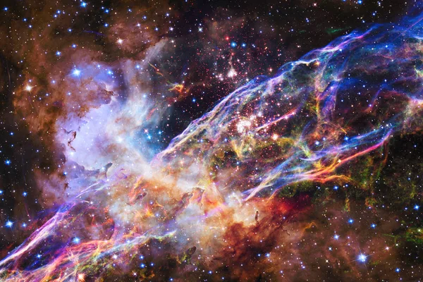 Фон Космической Галактики Туманностями Звездной Пылью Яркими Звездами Элементы Этого — стоковое фото