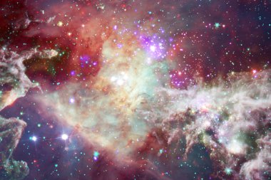 Derin uzay. Yüksek çözünürlüklü bilim kurgu fantezisi duvar kağıdı için idealdir. Bu görüntünün elementleri NASA tarafından desteklenmektedir