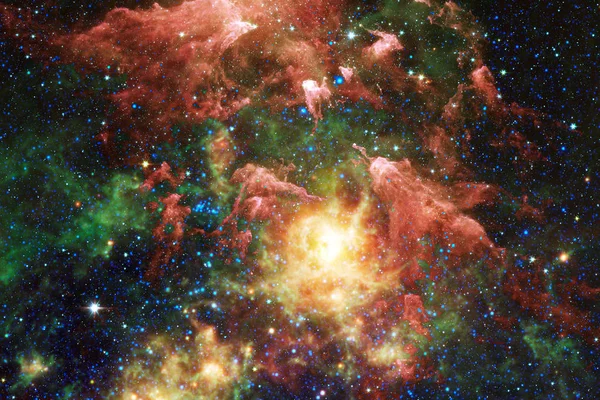 Univerzum Jelenet Csillagok Galaxisok Mély Űrben Bemutatja Szépség Űrkutatás Kép — Stock Fotó