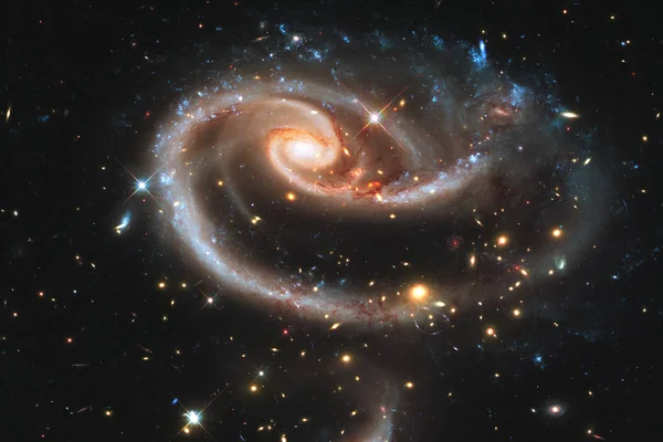 Nebulosas Estrellas Espacio Profundo Arte Cósmico Papel Pintado Ciencia Ficción — Foto de Stock
