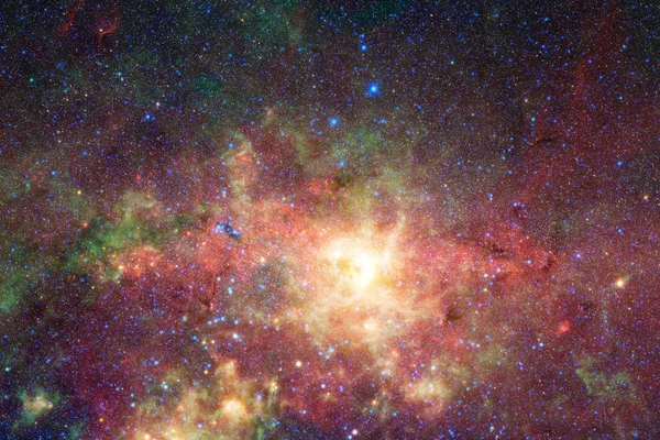 Unglaublich Schöne Galaxie Viele Lichtjahre Von Der Erde Entfernt Elemente — Stockfoto