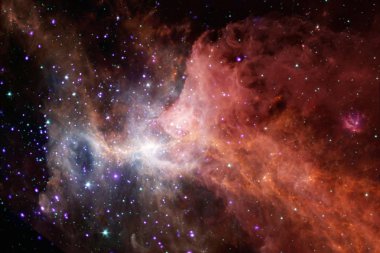 Bulutsular yıldızlararası bir yıldız toz bulutu. Nasa tarafından döşenmiş bu görüntü unsurları