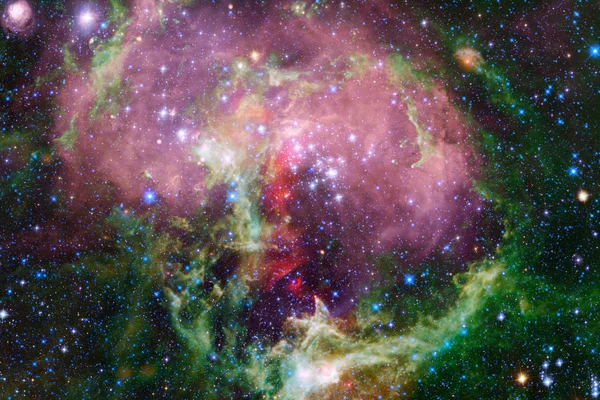 Nebulosor Och Många Stjärnor Yttre Rymden Delar Denna Bild Från — Stockfoto