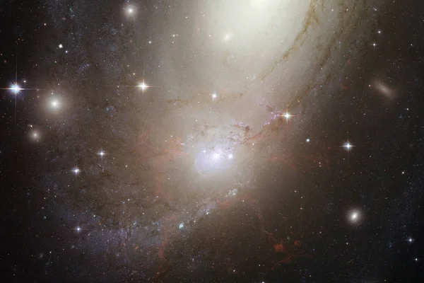 Universo Lleno Estrellas Nebulosas Galaxias Arte Cósmico Papel Pintado Ciencia — Foto de Stock