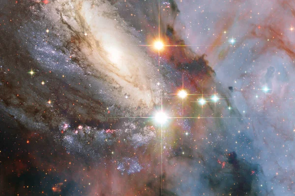 Всесвіт Сцени Зірок Галактик Глибокий Космос Показуючи Краси Космічних Досліджень — стокове фото