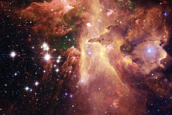 Nebulosas Muchas Estrellas Espacio Exterior Elementos Esta Imagen Proporcionados Por — Foto de Stock