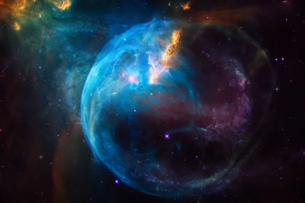 Nebulosa Imagen Del Espacio Exterior Que Adecuado Para Papel Pintado — Foto de Stock