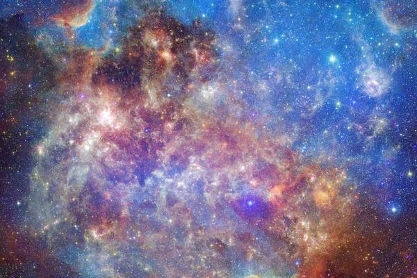Vesmír Scéna Jasných Hvězd Galaxií Vesmíru Ukazuje Krásu Vesmíru Prvky — Stock fotografie