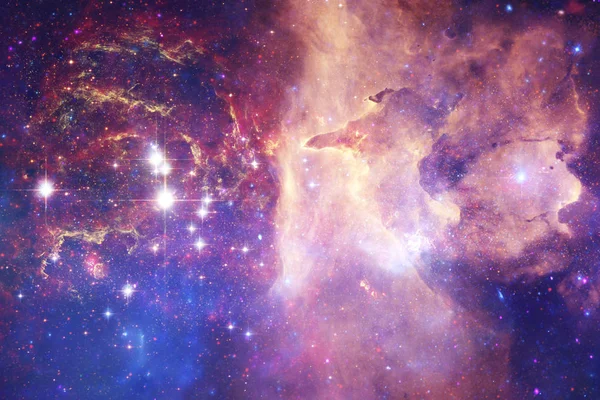 Nebulae Many Stars Outer Space Elements Image Furnished Nasa — Stock Photo, Image