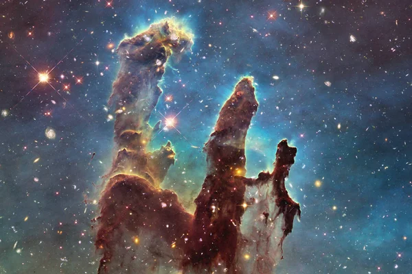 Awesome Deep Space Milliarden Galaxien Universum Elemente Dieses Bildes Von — Stockfoto