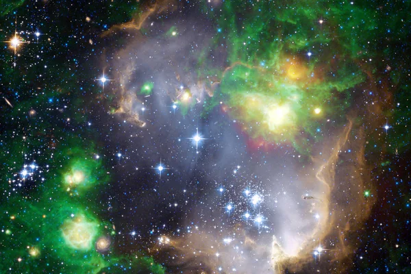 Galaxie Dans Espace Beauté Univers Éléments Cette Image Fournis Par — Photo