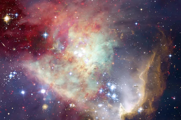 Wszechświat Sceny Gwiazd Galaktyk Przestrzeni Kosmicznej Przedstawiających Piękno Kosmosu Elementy — Zdjęcie stockowe
