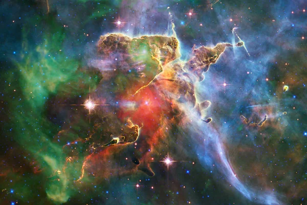 Impresionante Del Espacio Profundo Miles Millones Galaxias Universo Elementos Esta —  Fotos de Stock